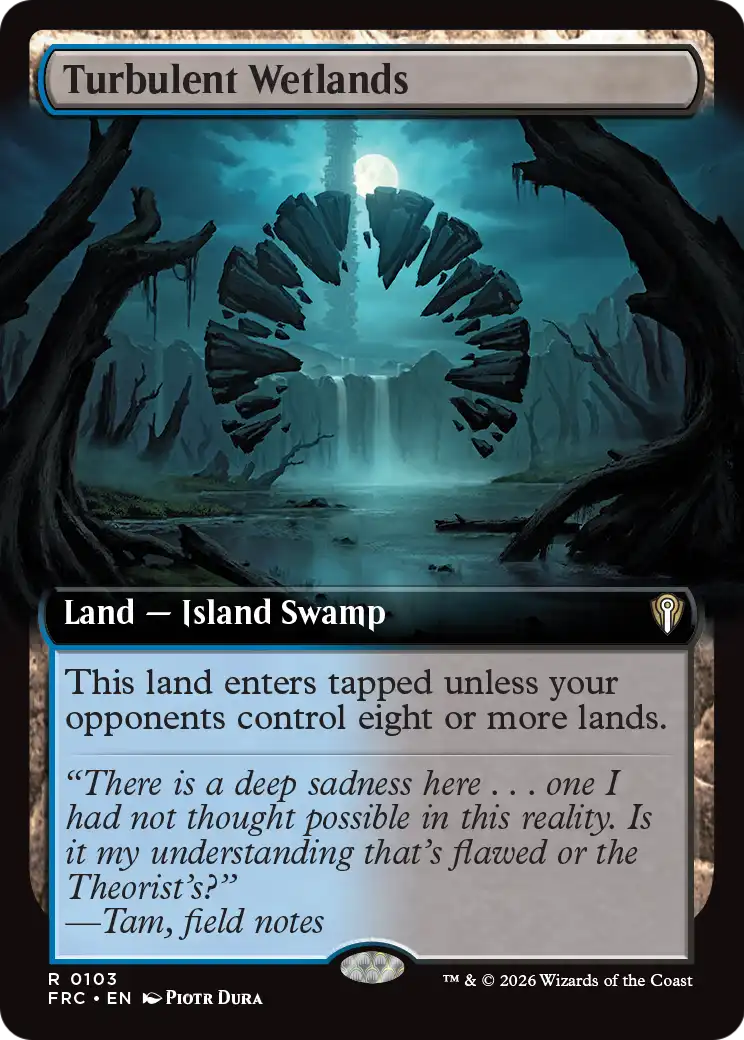Turbulent Wetlands (Extended Art) [Reality Fracture Commander] | Devastation Store