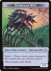 Phyrexian Mite (012) // Cat Double-Sided Token [Phyrexia: All Will Be One Tokens] | Devastation Store