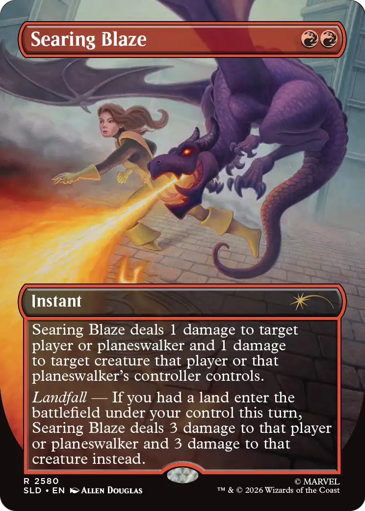 Searing Blaze [Secret Lair Drop Series] | Devastation Store