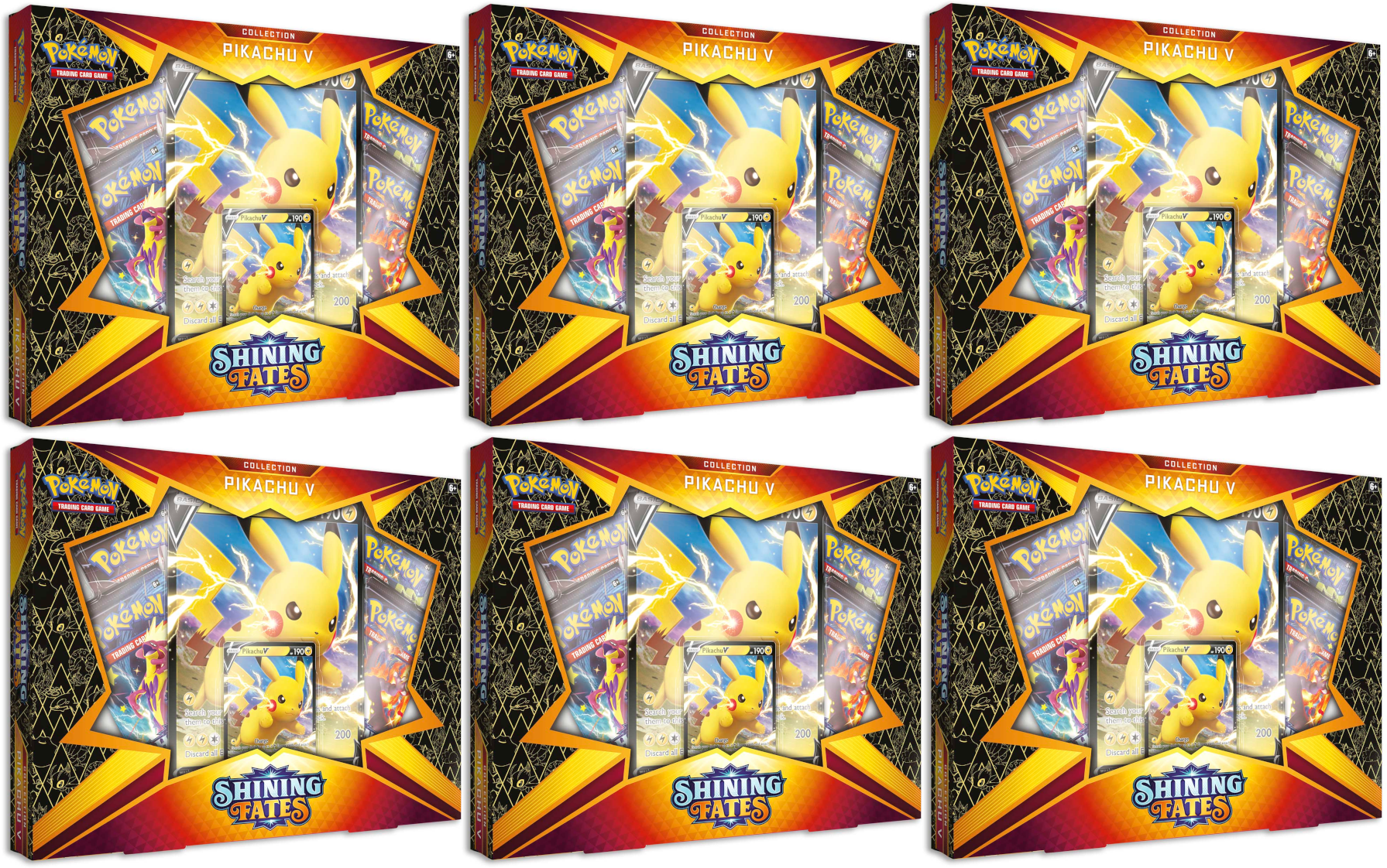 Shining Fates - Collection Case (Pikachu V) | Devastation Store