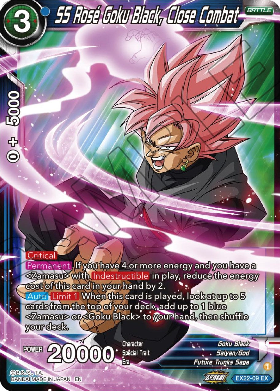 SS Rose Goku Black, Close Combat (EX22-09) [Ultimate Deck 2023] | Devastation Store