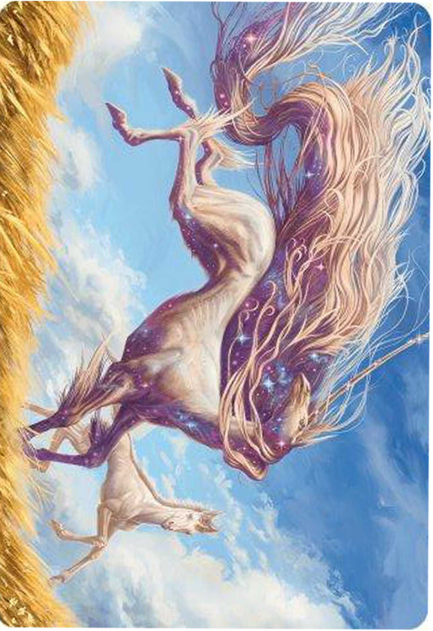 Nyxborn Unicorn Art Card [Modern Horizons 3 Art Series] | Devastation Store