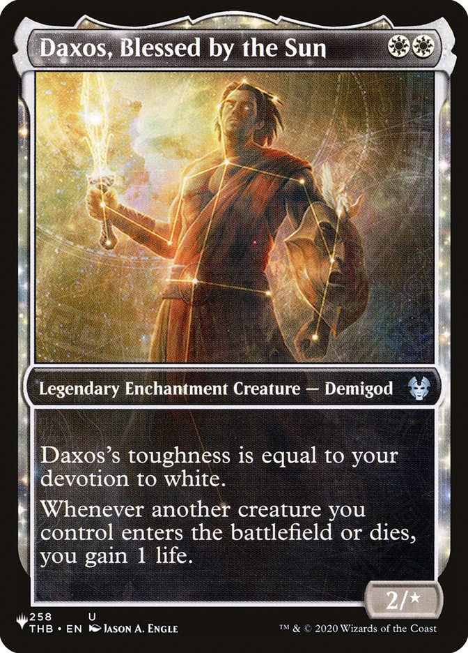 Daxos, Blessed by the Sun (Showcase) [The List] | Devastation Store