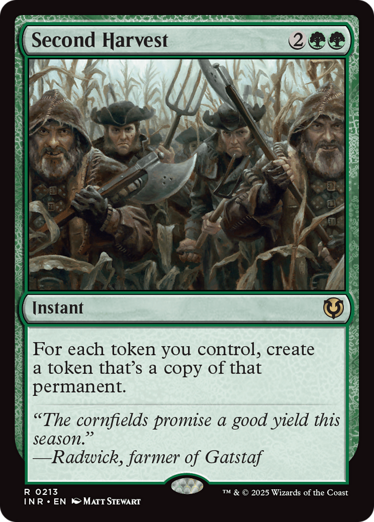 Second Harvest [Innistrad Remastered] | Devastation Store