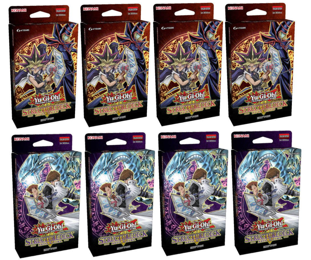 Yugi Muto & Seto Kaiba - Structure Deck Display (1st Edition) | Devastation Store