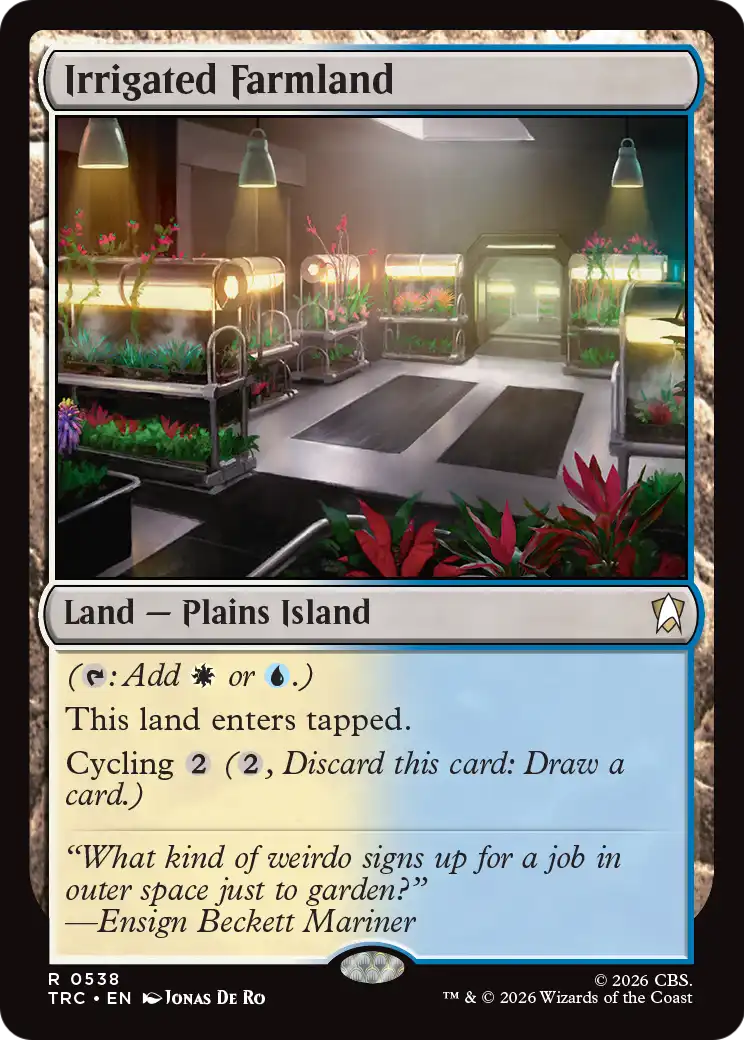 Irrigated Farmland (Surge Foil) [Star Trek Commander] | Devastation Store