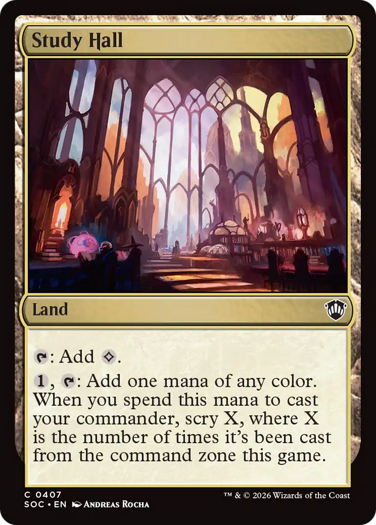 Study Hall [Secrets of Strixhaven Commander] | Devastation Store
