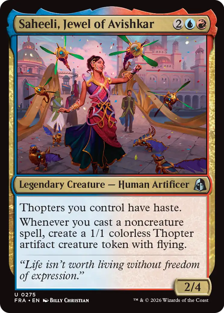 Saheeli, Jewel of Avishkar [Reality Fracture] | Devastation Store