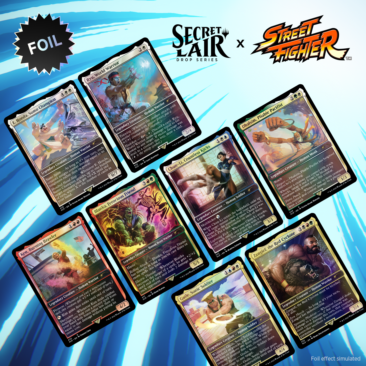 Secret Lair: Drop Series - Secret Lair x Street Fighter (Foil Edition) | Devastation Store