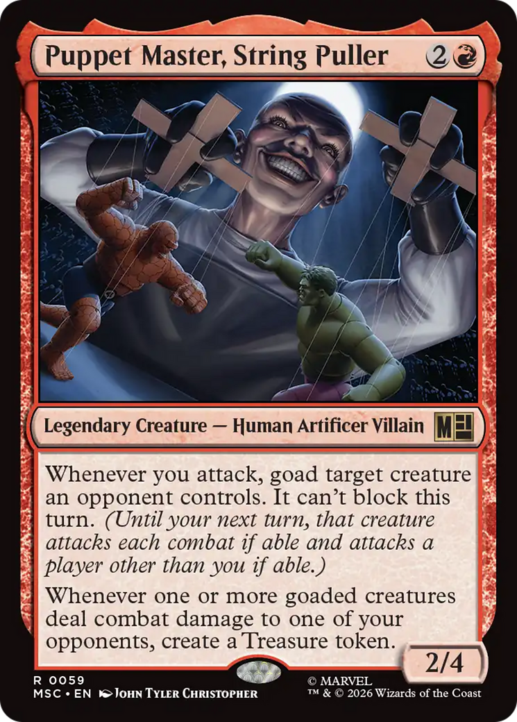 Puppet Master, String Puller (Surge Foil) [Marvel Super Heroes Commander] | Devastation Store