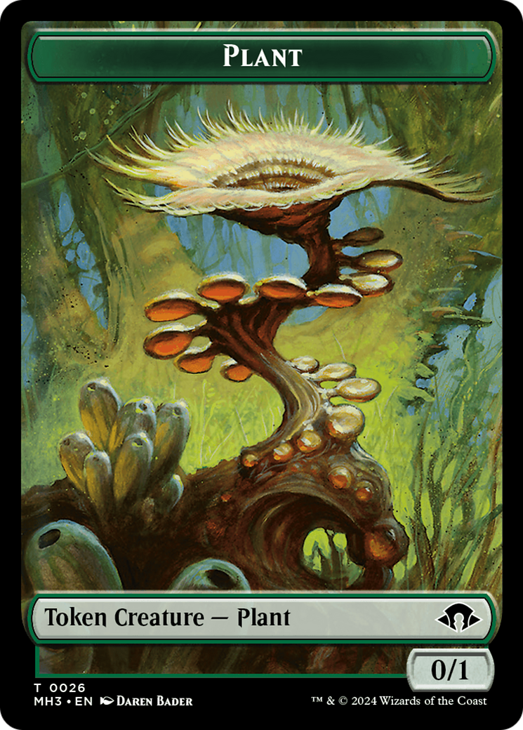 Plant Token [Modern Horizons 3 Tokens] | Devastation Store