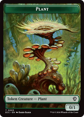 Elemental (0002) // Plant Double-Sided Token [Lorwyn Eclipsed Tokens] | Devastation Store