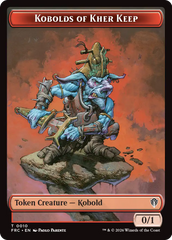 Kobolds of Kher Keep // Map Double-Sided Token [Reality Fracture Commander Tokens] | Devastation Store