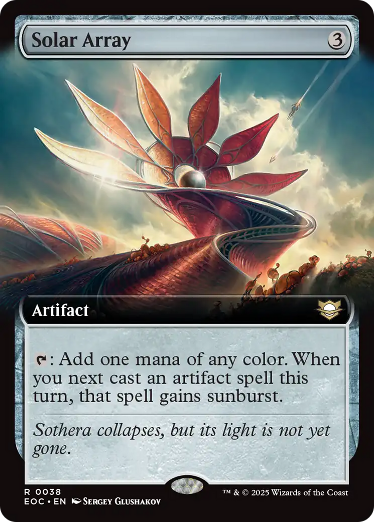 Solar Array (Extended Art) [Edge of Eternities Commander] | Devastation Store