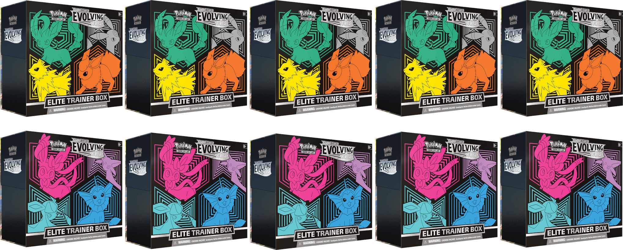 Sword & Shield: Evolving Skies - Elite Trainer Box Case | Devastation Store