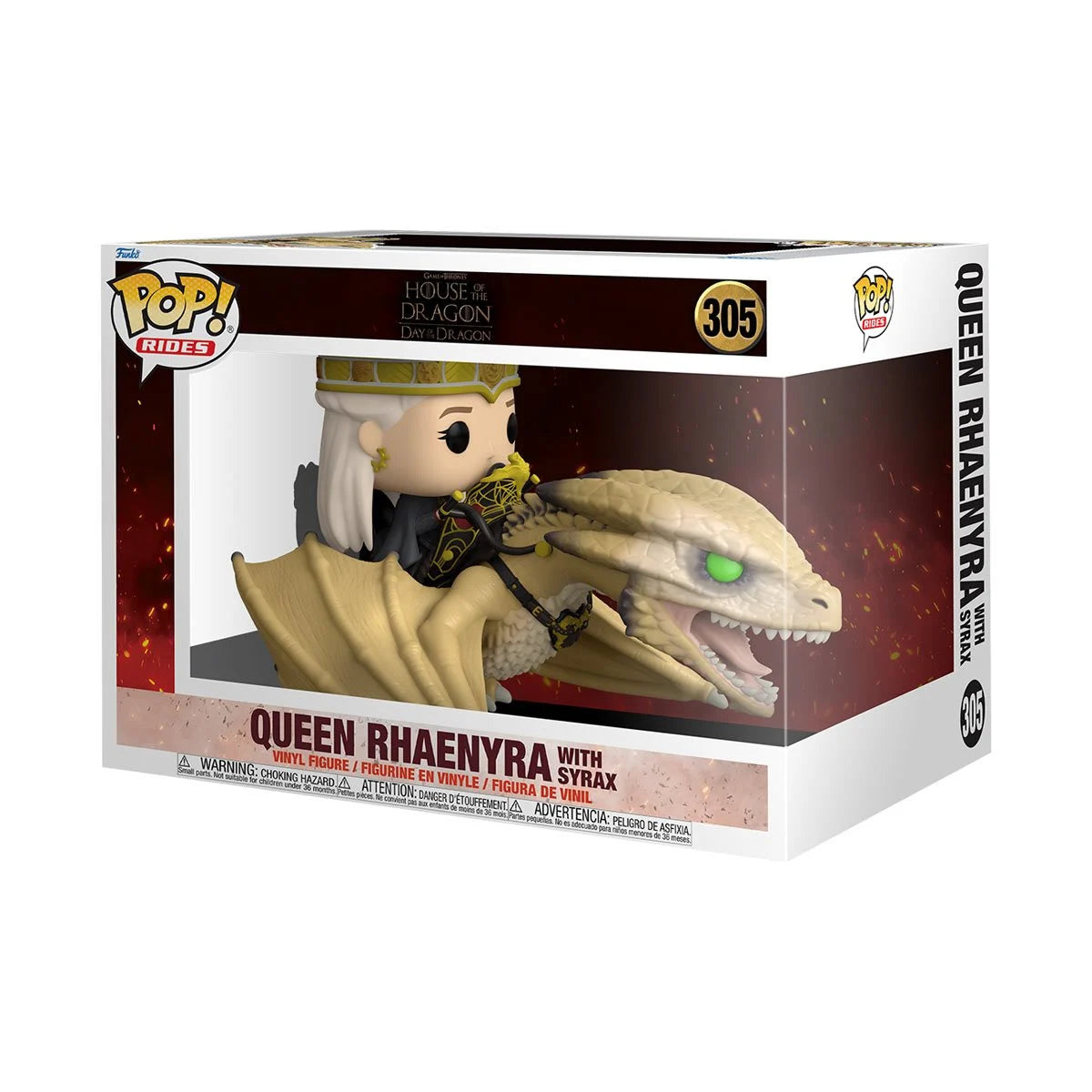 Funko Pop House of the Dragon Queen Rhaenyra with Syrax Deluxe #305 | Devastation Store