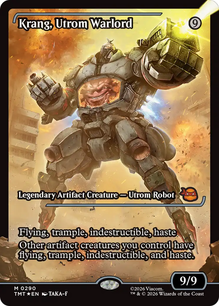 Krang, Utrom Warlord (Showcase) [Teenage Mutant Ninja Turtles] | Devastation Store