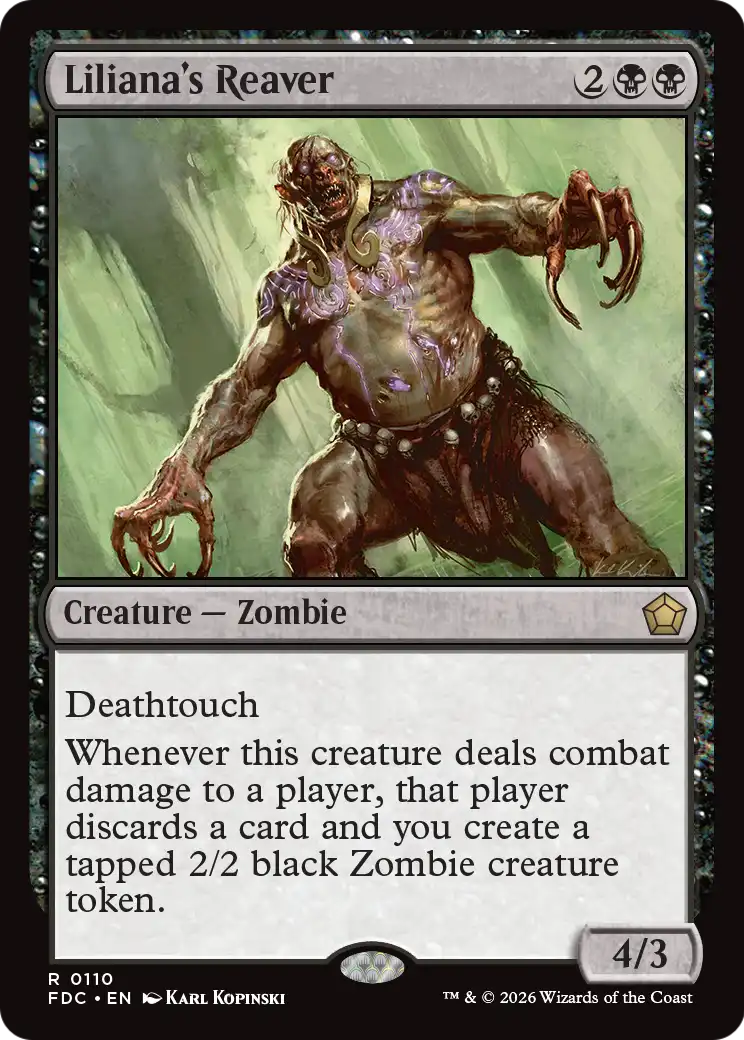 Liliana's Reaver [Foundations Commander] | Devastation Store