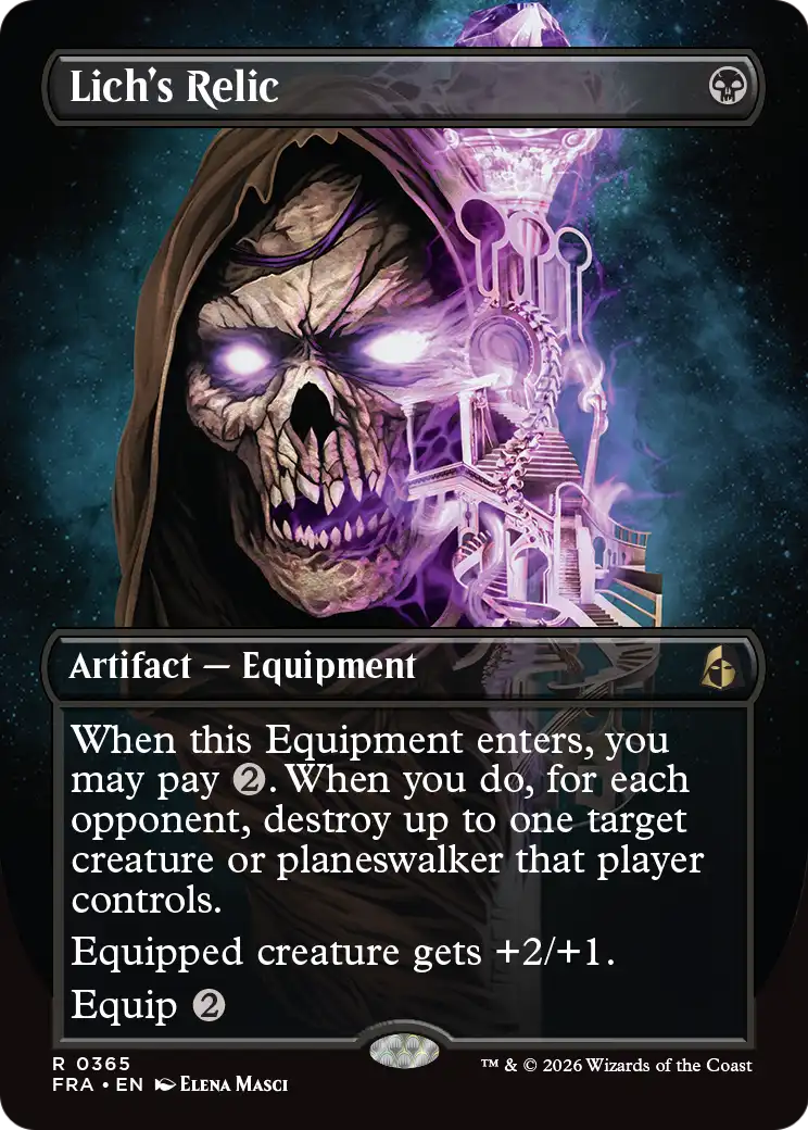 Lich's Relic (Borderless) [Reality Fracture] | Devastation Store