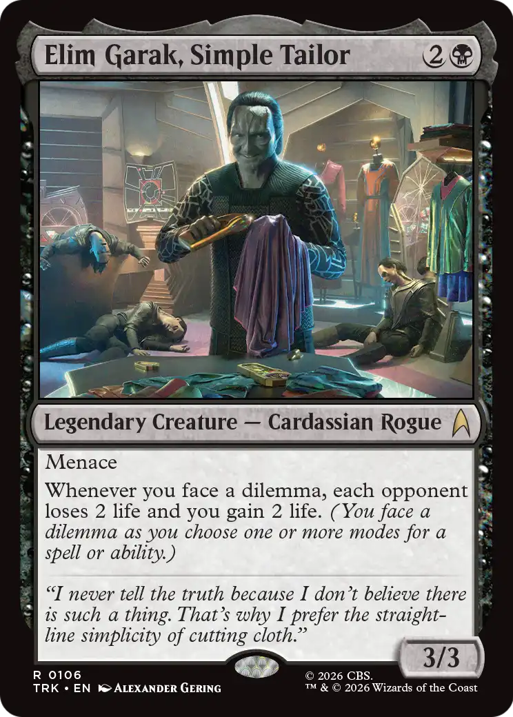 Elim Garak, Simple Tailor [Star Trek] | Devastation Store