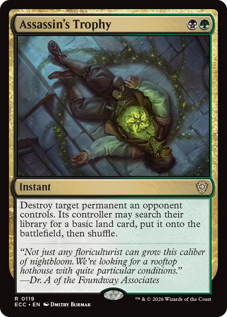 Assassin's Trophy [Lorwyn Eclipsed Commander] | Devastation Store