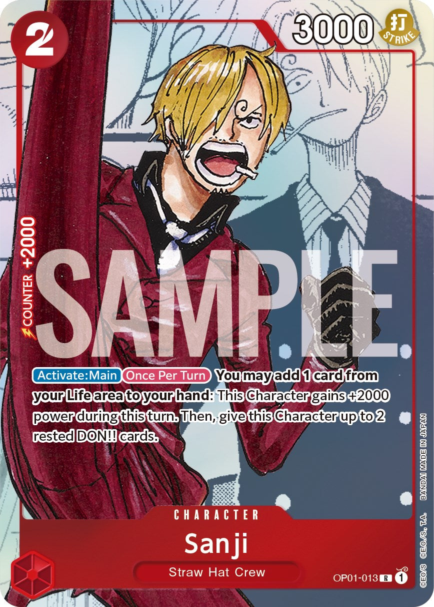 Sanji (Alternate Art) [One Piece Promotion Cards] | Devastation Store