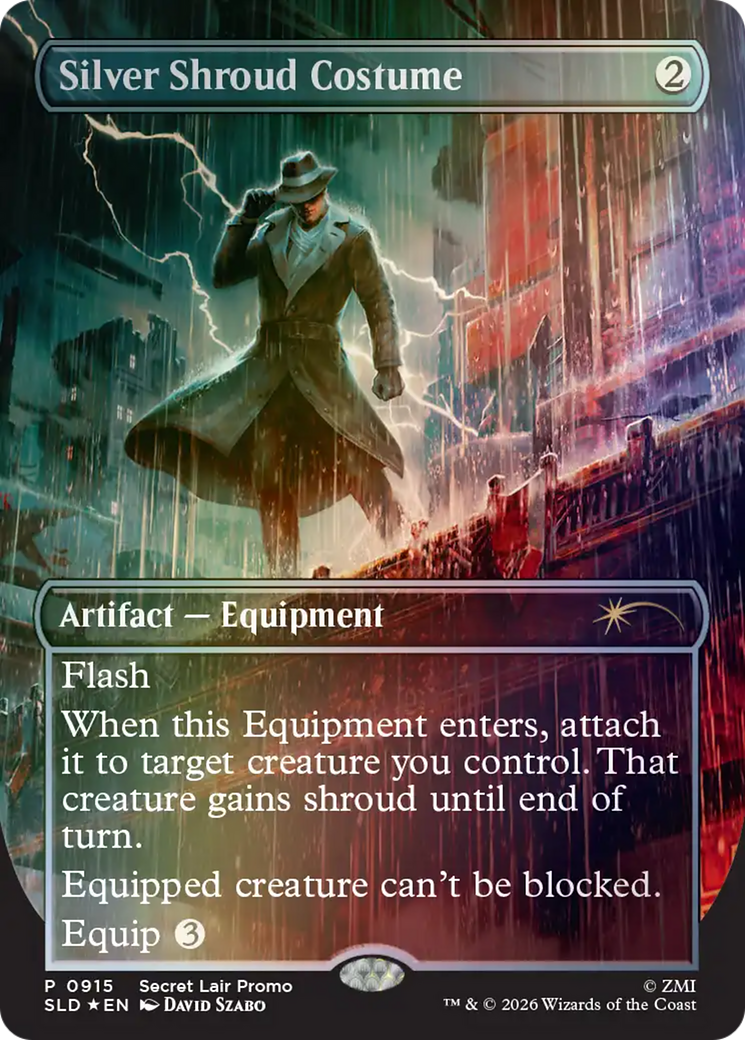 Silver Shroud Costume [Secret Lair Drop Series] | Devastation Store