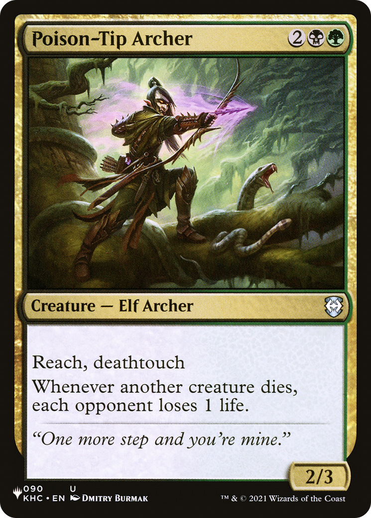 Poison-Tip Archer [The List Reprints] | Devastation Store