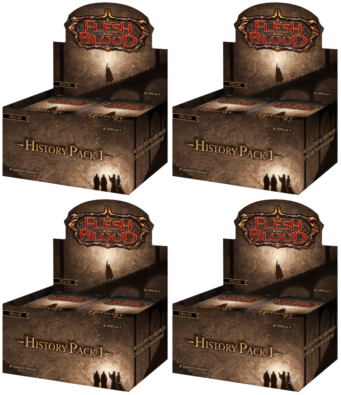 History Pack 1: Black Label [French] - Booster Case | Devastation Store