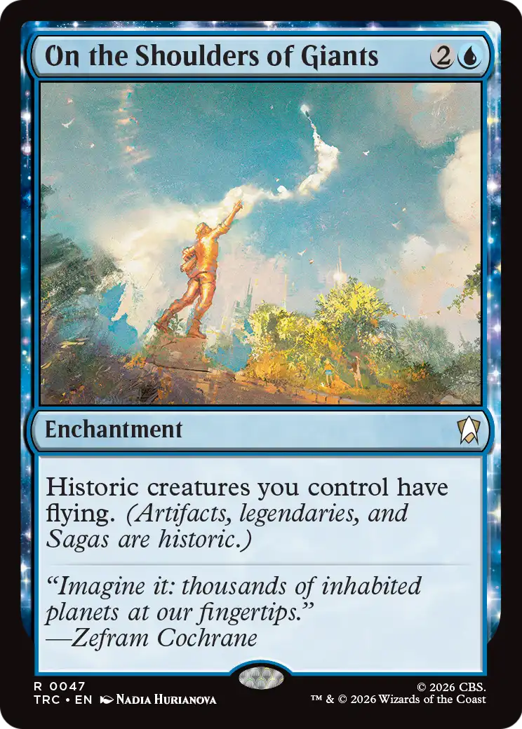 On the Shoulders of Giants (Surge Foil) [Star Trek Commander] | Devastation Store