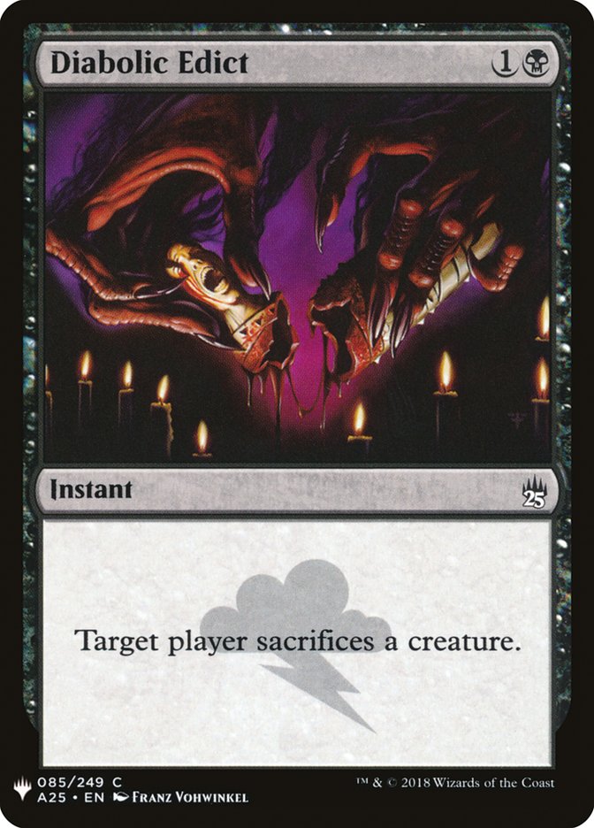 Diabolic Edict [Mystery Booster] | Devastation Store