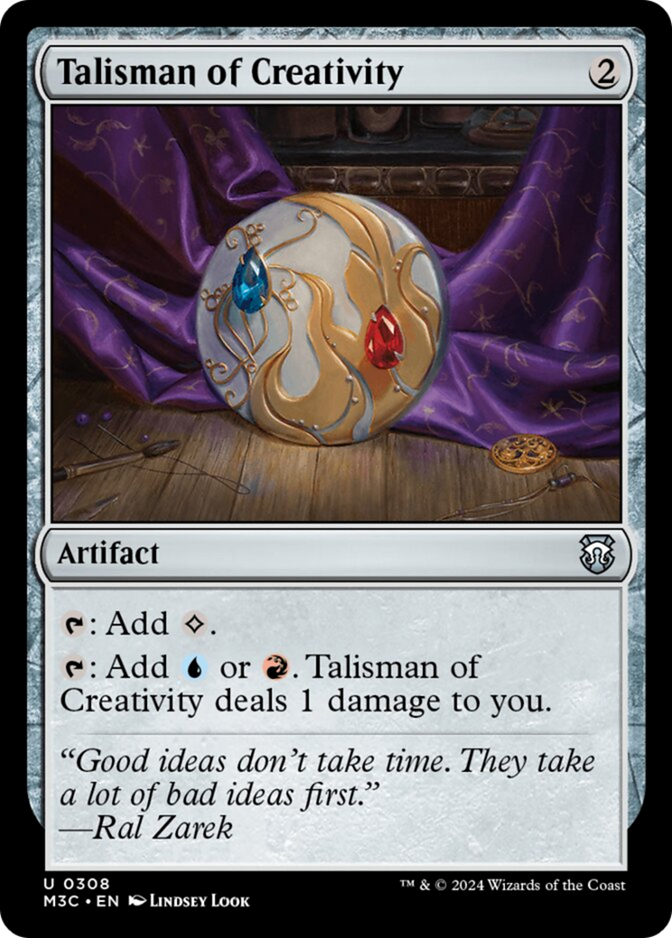 Talisman of Creativity [Modern Horizons 3 Commander] | Devastation Store