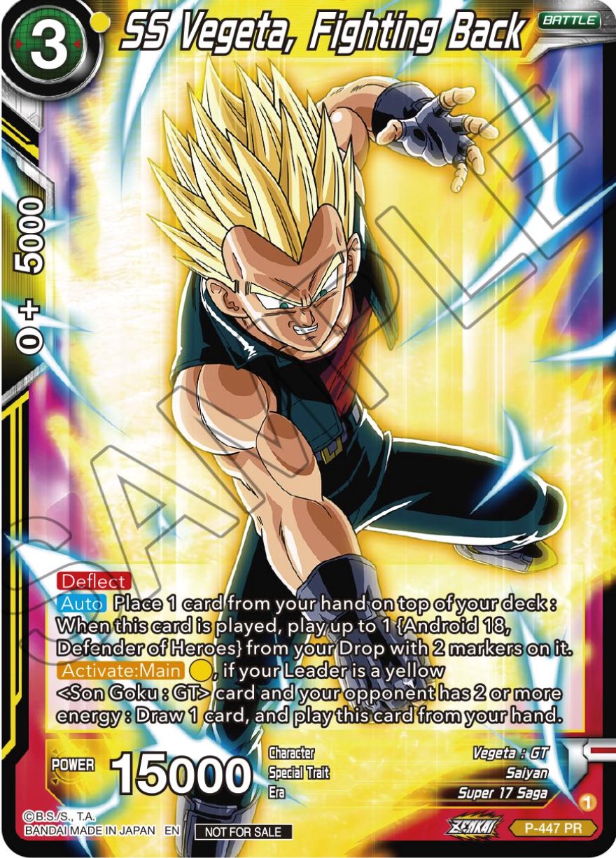 SS Vegeta, Fighting Back (P-447) [Tournament Promotion Cards] | Devastation Store