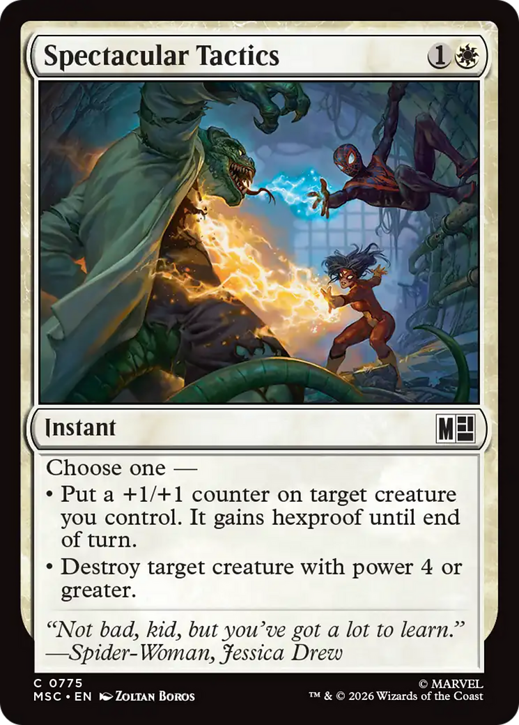 Spectacular Tactics [Marvel Super Heroes Commander] | Devastation Store