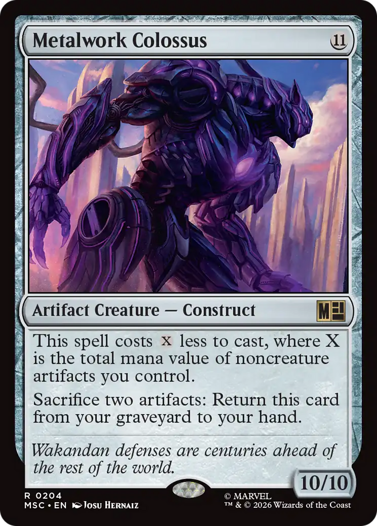 Metalwork Colossus [Marvel Super Heroes Commander] | Devastation Store