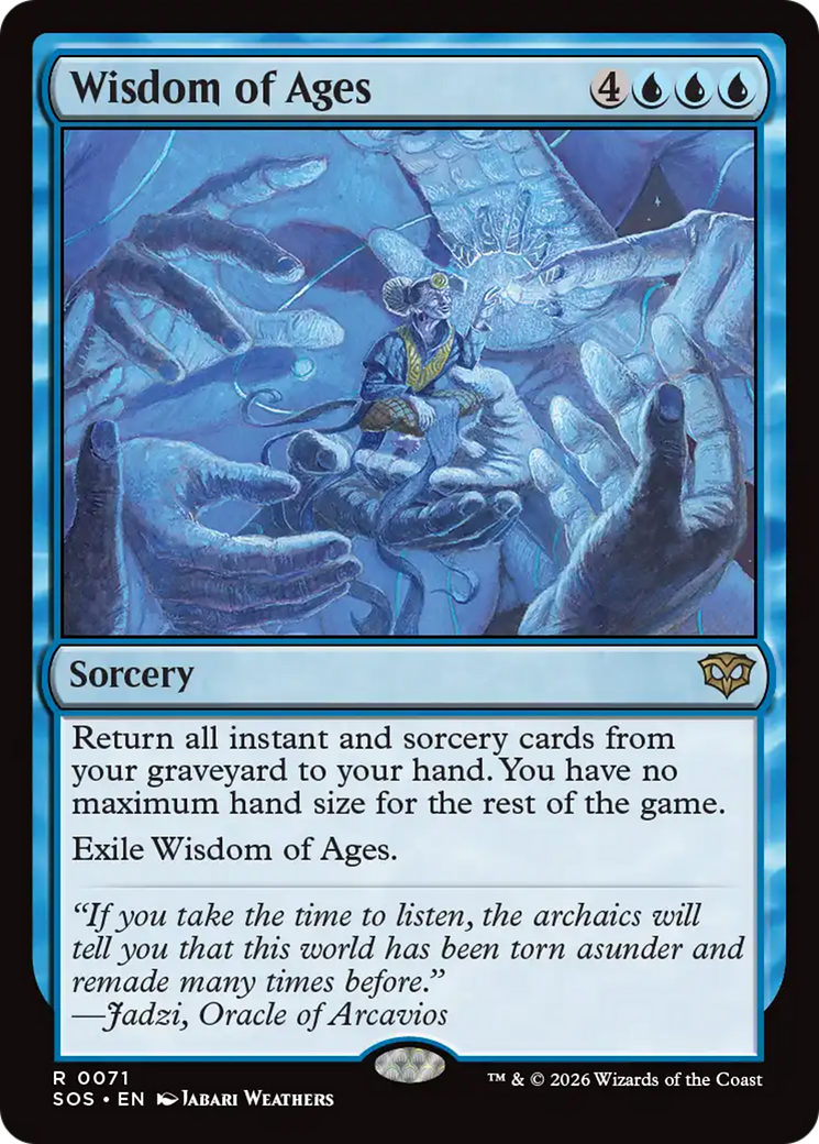 Wisdom of Ages [Secrets of Strixhaven] | Devastation Store