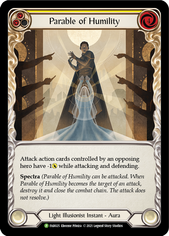 Parable of Humility [FAB025] (Promo)  Cold Foil | Devastation Store