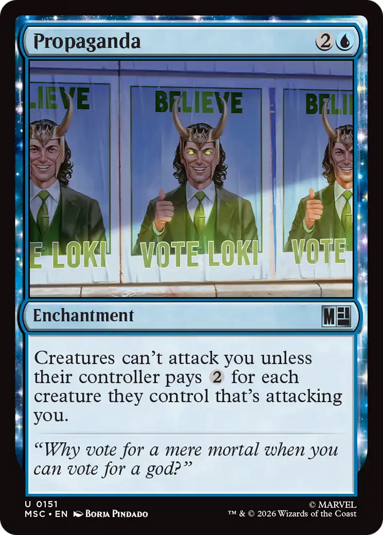 Propaganda (Surge Foil) [Marvel Super Heroes Commander] | Devastation Store