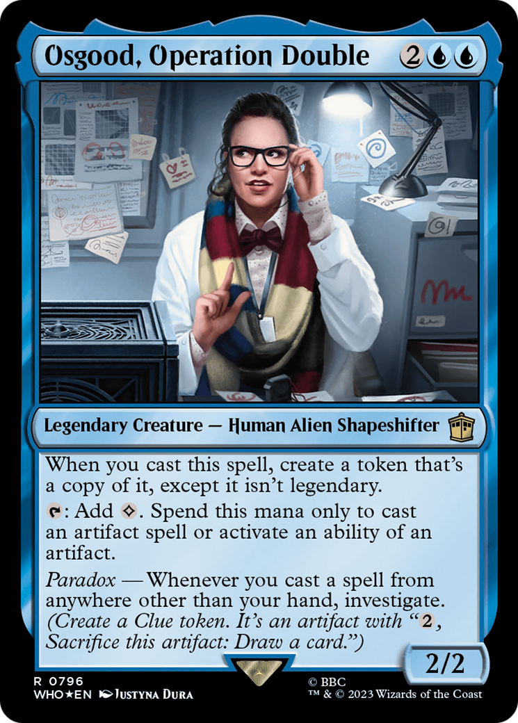 Osgood, Operation Double (Surge Foil) [Doctor Who] | Devastation Store