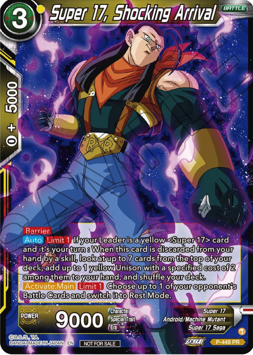 Super 17, Shocking Arrival (P-448) [Tournament Promotion Cards] | Devastation Store