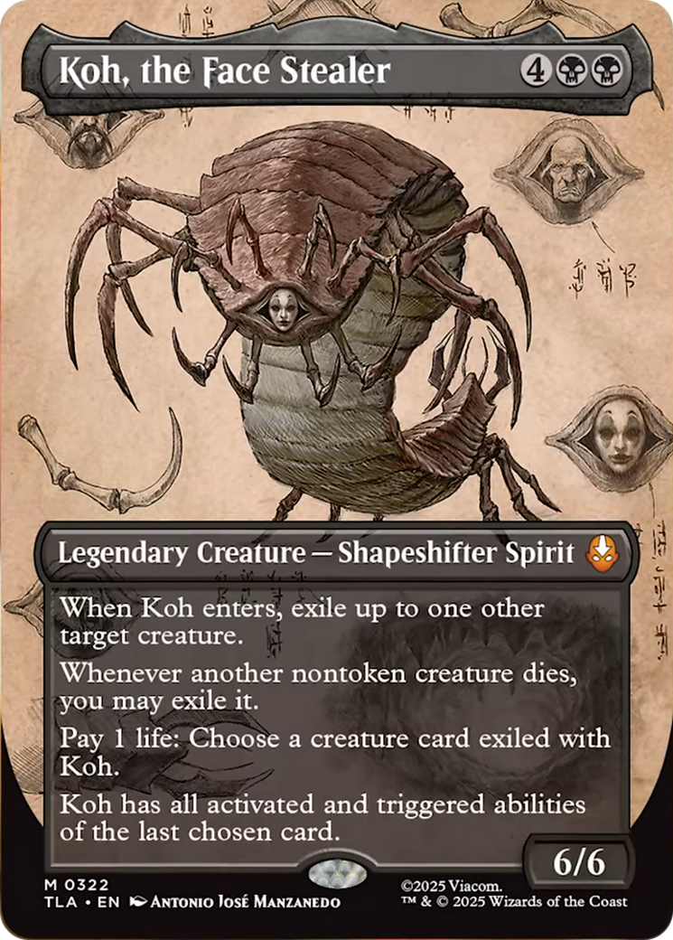 Koh, the Face Stealer (Borderless) [Avatar: The Last Airbender] | Devastation Store