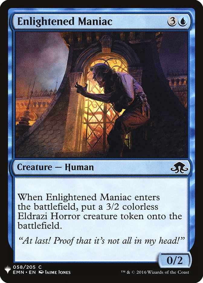 Enlightened Maniac [Mystery Booster] | Devastation Store