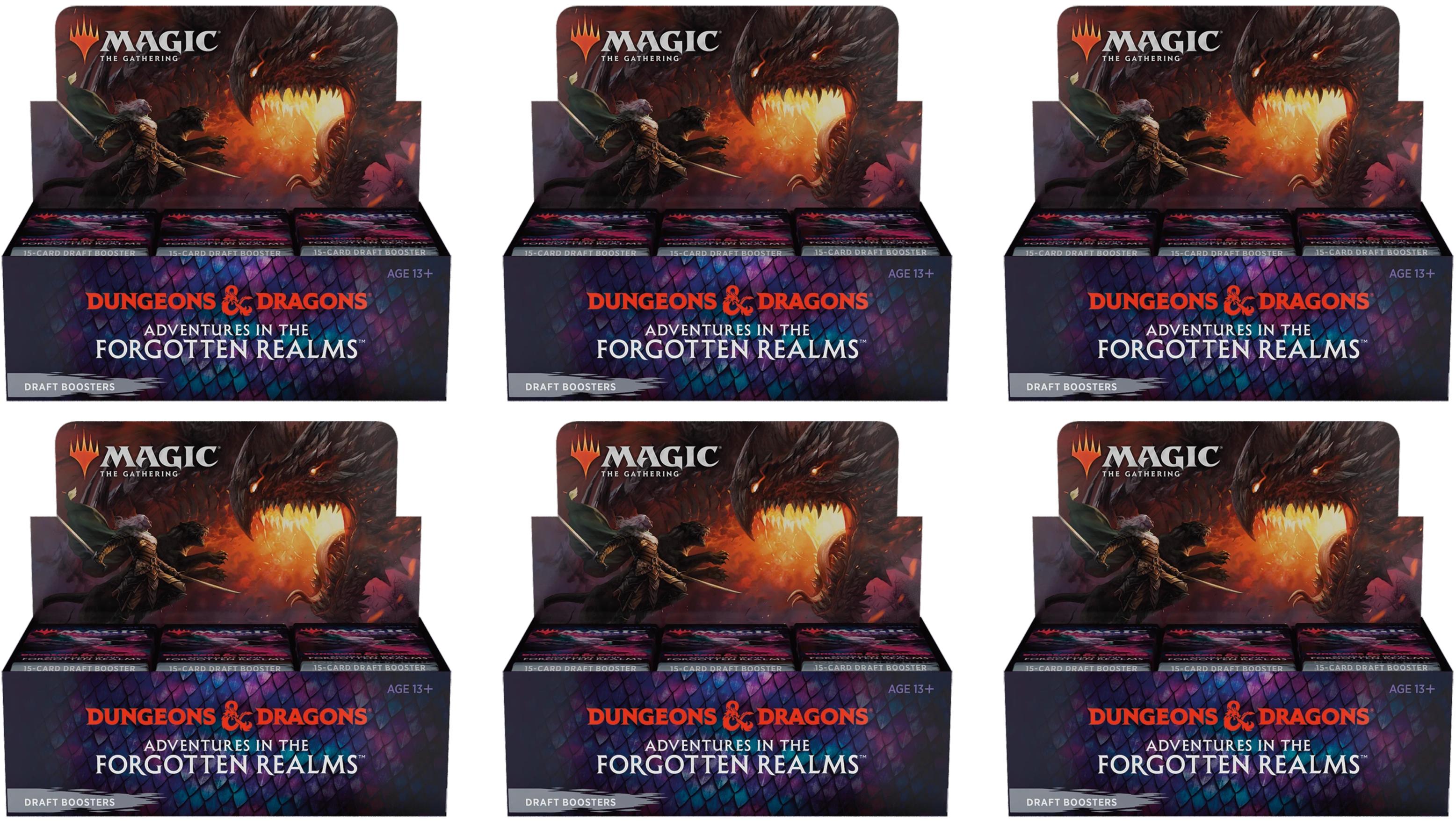 Dungeons & Dragons: Adventures in the Forgotten Realms - Draft Booster Case | Devastation Store
