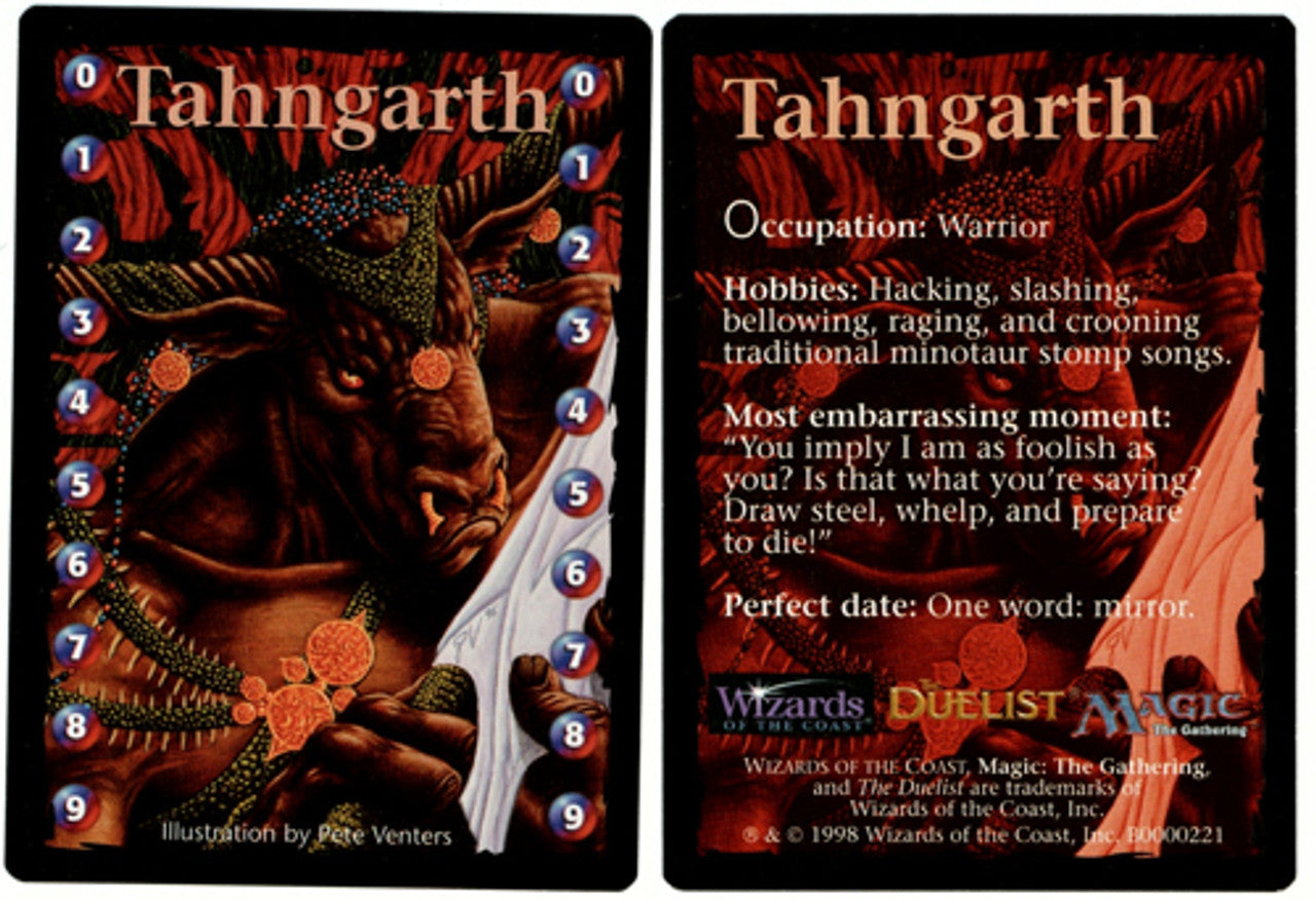 Tahngarth Life Counter Token [Media Promos] | Devastation Store
