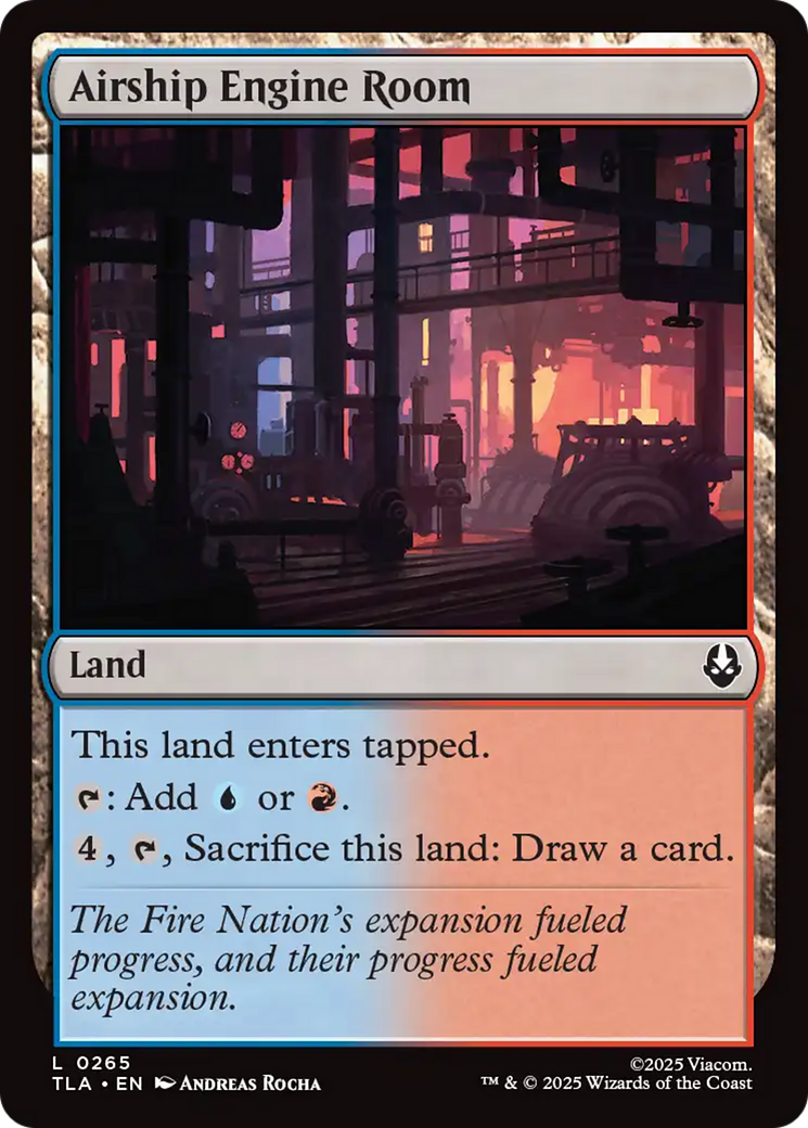 Airship Engine Room [Avatar: The Last Airbender] | Devastation Store