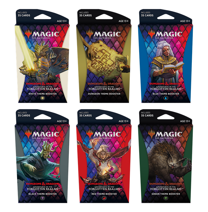 Dungeons & Dragons: Adventures in the Forgotten Realms - Theme Booster Display | Devastation Store
