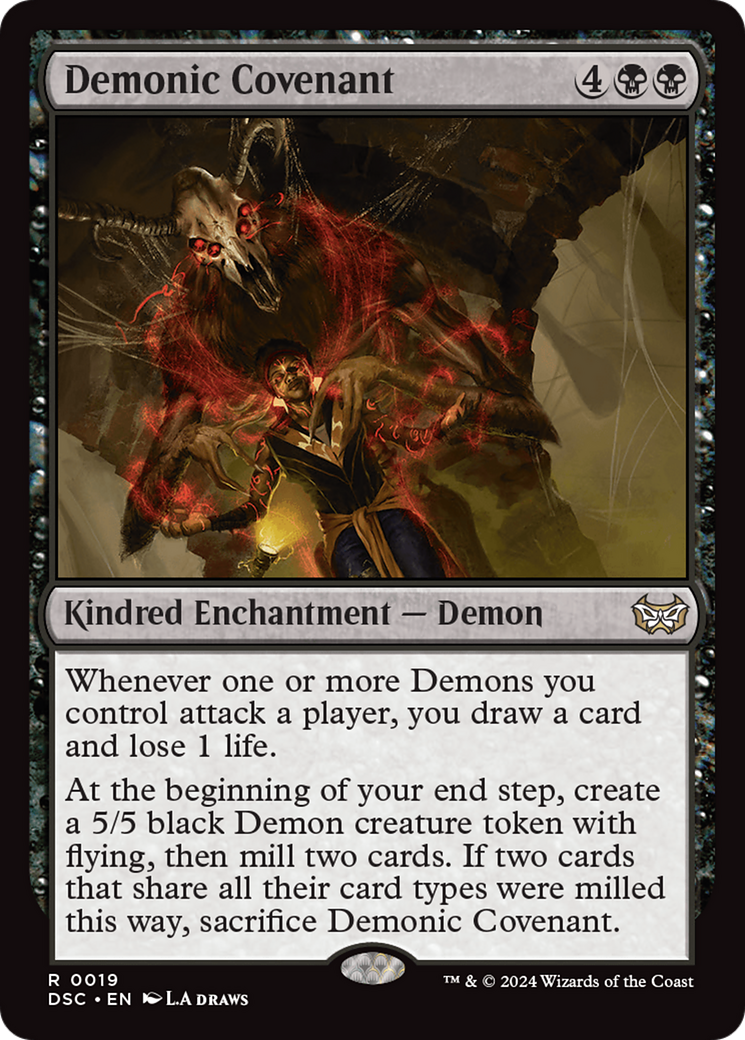 Demonic Covenant [Duskmourn: House of Horror Commander] | Devastation Store