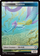 Shapeshifter // Merfolk Double-Sided Token [Lorwyn Eclipsed Tokens] | Devastation Store