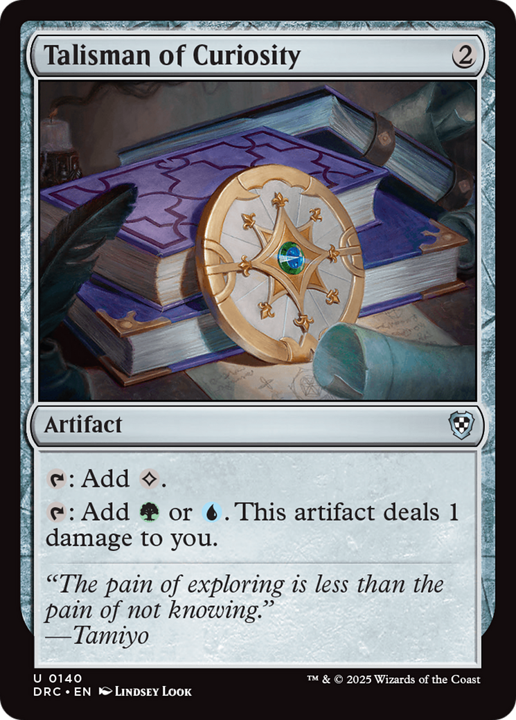 Talisman of Curiosity [Aetherdrift Commander] | Devastation Store