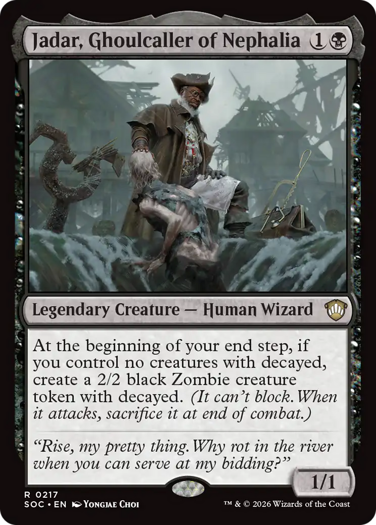 Jadar, Ghoulcaller of Nephalia [Secrets of Strixhaven Commander] | Devastation Store